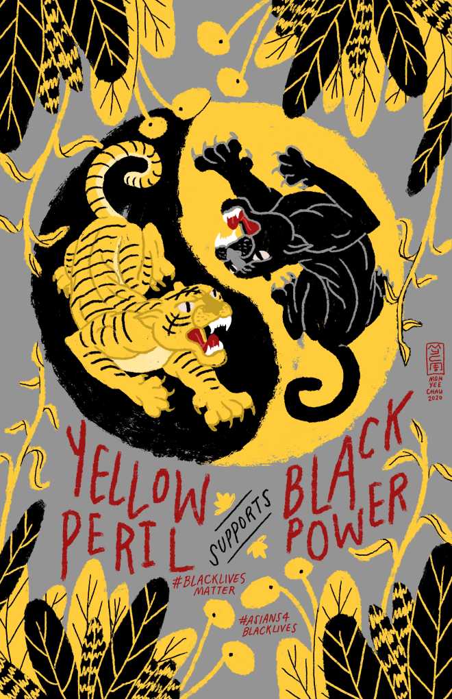  Yellow peril support black power 